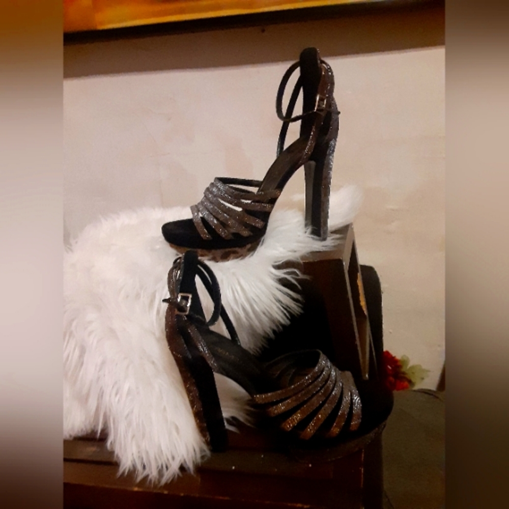 Sassy  high heel dressy platforms